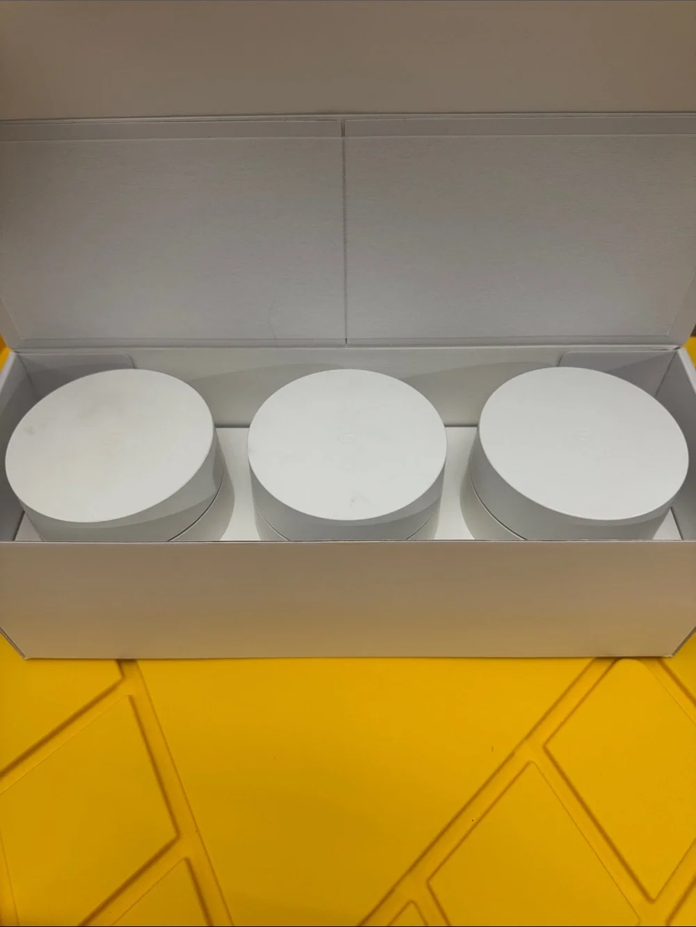 google White Mesh Wi‑Fi Routers 3-Pack